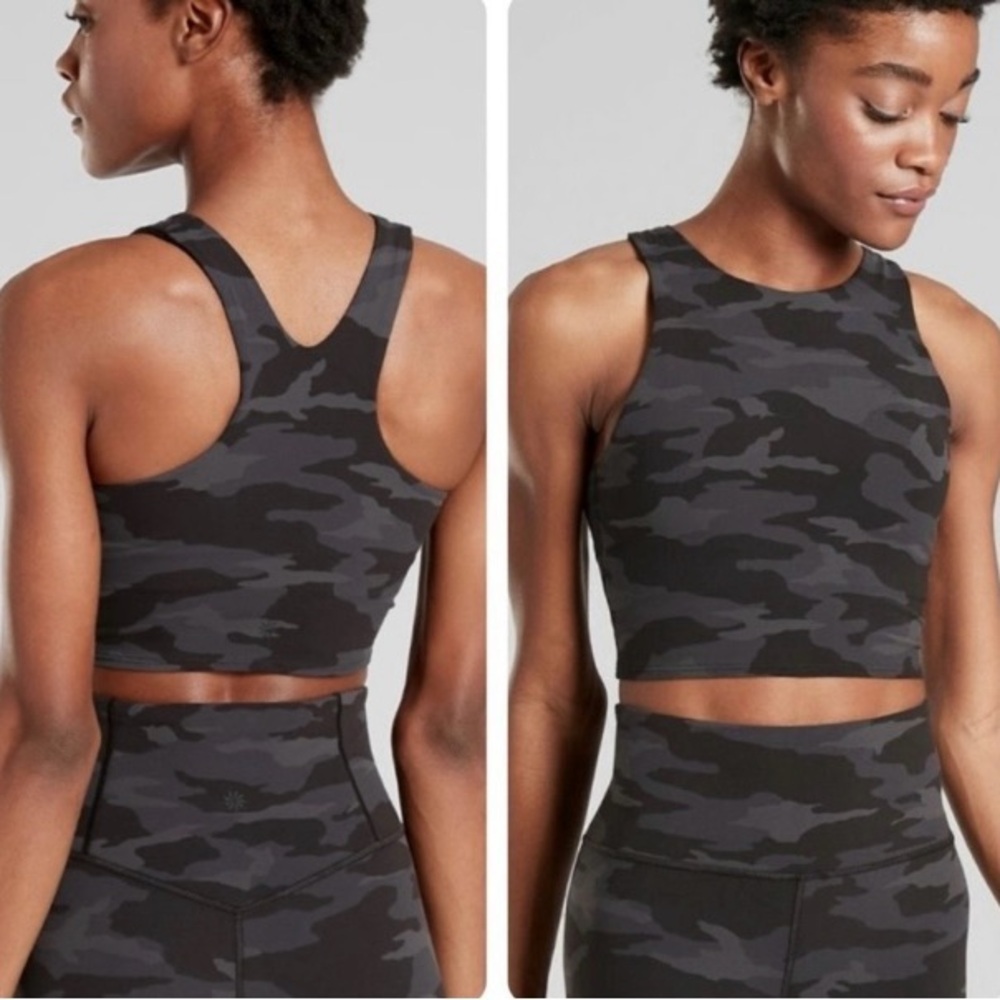 Athleta 3X Tank Bra Crop Top